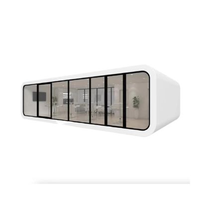 Composite Wood Floor Modern 20ft Modular Apple House Cabin with Eco-Friendly Materials