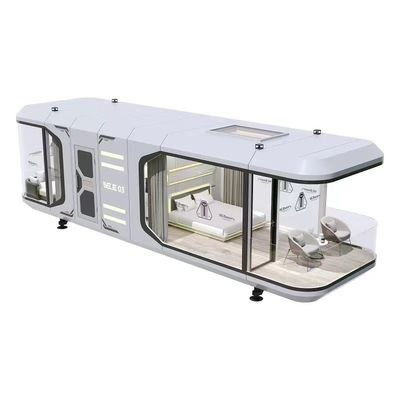 Contemporary Style Space Capsule House Prefabricated Modular Home for Camping Getaway