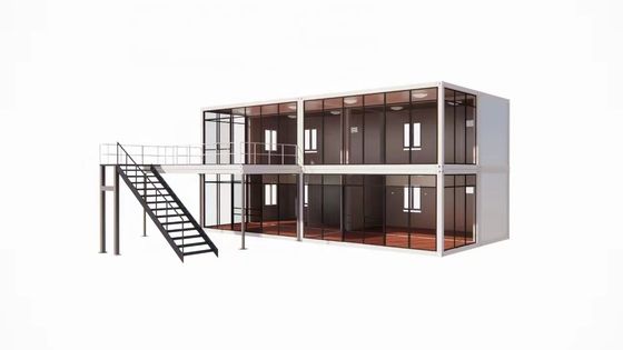 DIY Beach Portable Cottage Refabricated Modular Micro Prefab Container House 5950 mm
