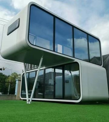 Wall Rock Wool Sandwich Panel Modern Outdoor Portable Mobile Vessel Space Capsule Hotel House