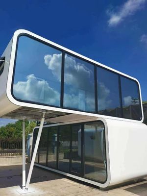 Wall Rock Wool Sandwich Panel Modern Outdoor Portable Mobile Vessel Space Capsule Hotel House