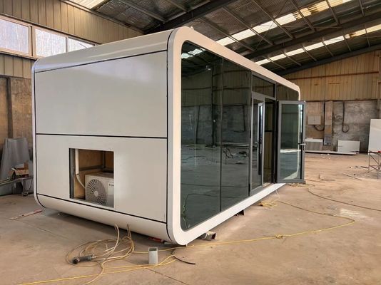 Wall Rock Wool Sandwich Panel Modern Outdoor Portable Mobile Vessel Space Capsule Hotel House