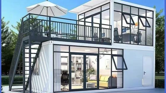 Custom Flat Pack Folding Containers Prefab Houses Fast Installation for Construction Sites