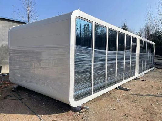 Design Container House Second Floor Apple Cabin for Containerized Prefabricated Homes