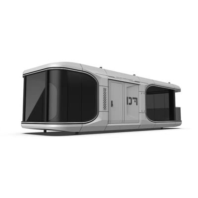 Custom Outdoor Pod Space Capsule with Rock Wool Sandwich Panel Wall from Professional