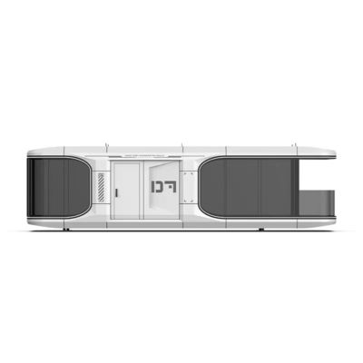 Custom Outdoor Pod Space Capsule with Rock Wool Sandwich Panel Wall from Professional