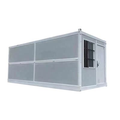Farmhouse Design Style Modular Folding Container House built with Sandwich Panel Wall