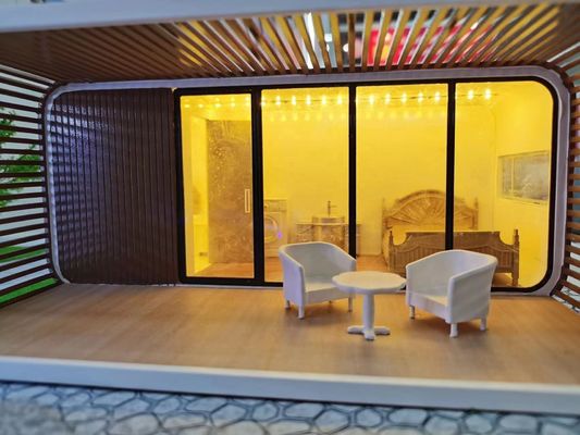 End Mobile Apple Pod Cabin for Luxurious Hotel Accommodations Hangfa Apple Warehouse