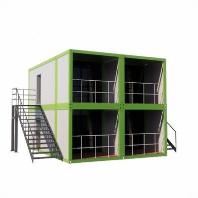 Wind Proof Quick Assembly Light Steel Frame Portable Detached Prefab Container House