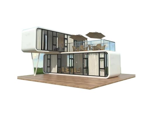 Contemporary Design Style Luxury Soundproof Mobile Apple Pod Cabin Container House