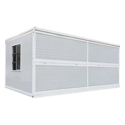 Convenient 5950 mm Folding Container Homes Prefabricated House Office Flat Pack House