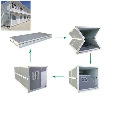 Collapsible Foldable Container Modular Homes for Quick Assembly and Easy Installation