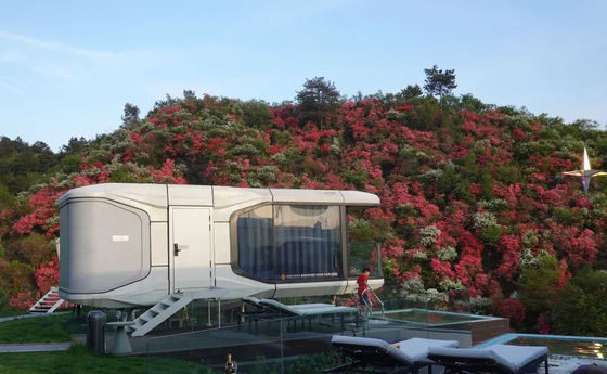 Solar Space Capsule House The Perfect Blend of Luxury and Nature on MGO Board Floor