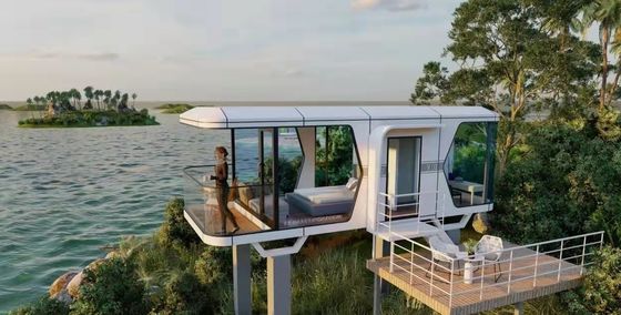 Solar Space Capsule House The Perfect Blend of Luxury and Nature on MGO Board Floor