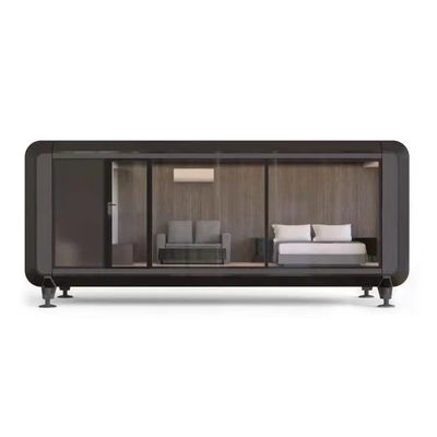 Composite Wood Floor Modular Prefab Tiny Homes Container Office for Portable Office Needs