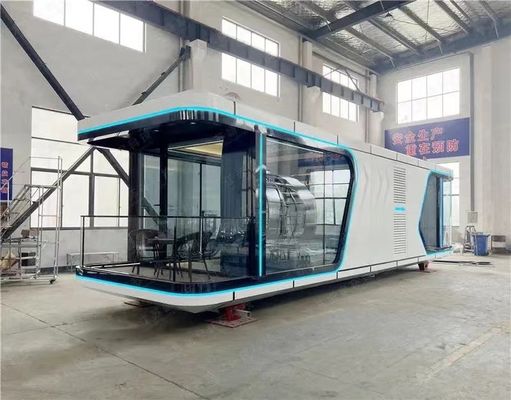 Experience Luxury In A Capsule House With A Broader View Wall Rock Wool Sandwich Panel