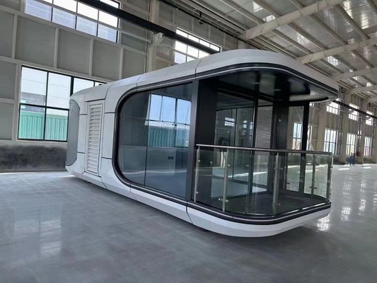 Experience Luxury In A Capsule House With A Broader View Wall Rock Wool Sandwich Panel