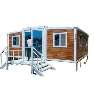 EPS Sandwich Panels Roof Luxury Style 3 Bedrooms Collapsible Expanding Container Home