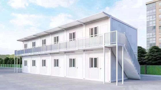 Mobile Modular Folding House with Wind Proof Advantage and Fiber Cement Board Floor