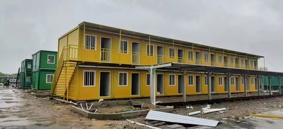 Efficiently Assemble Container House with PVC Board Floor Easy Installation Affordable