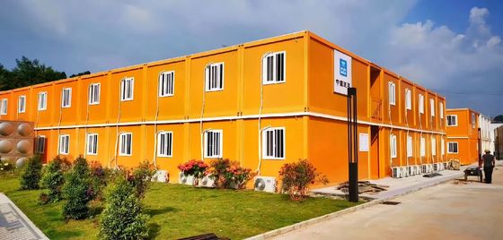 Efficiently Assemble Container House with PVC Board Floor Easy Installation Affordable