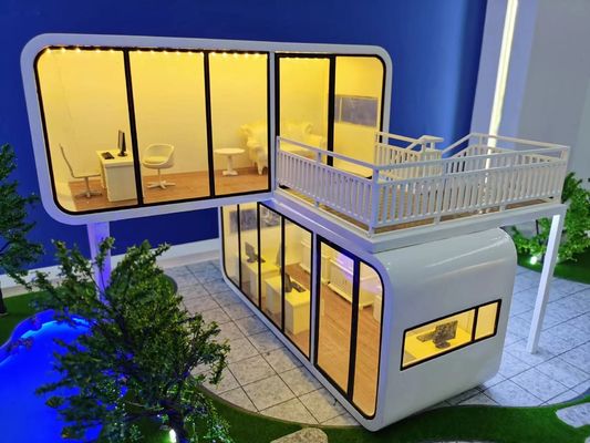 Outdoor Modern Popular Prefab House Tiny House for Hotel / Residential Hostel / Farm