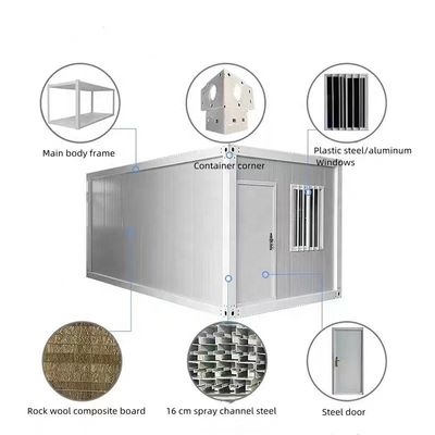 Modular Moveable Container Folding House with Online Technical Support and Moveable