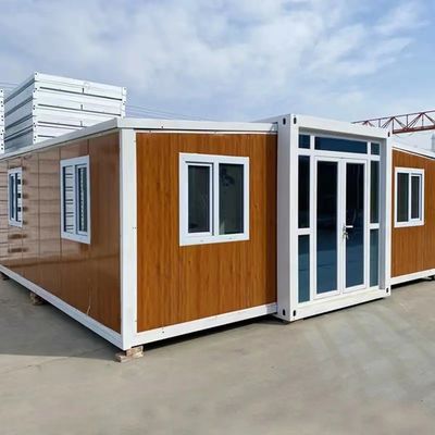 20 ft 40 ft 3 Bedrooms Luxury Collapsible Expanding Container Home House for Materials