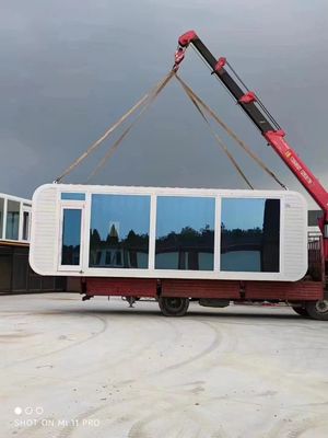 Custom Outdoor Modular Design Prefabricated House for Apple Cottage Office Solutions