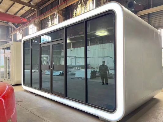 Custom Outdoor Modular Design Prefabricated House for Apple Cottage Office Solutions
