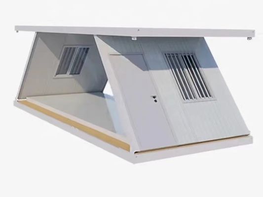 Q235/Q345 Light Steel Frame Folding Container House for Quick Construction