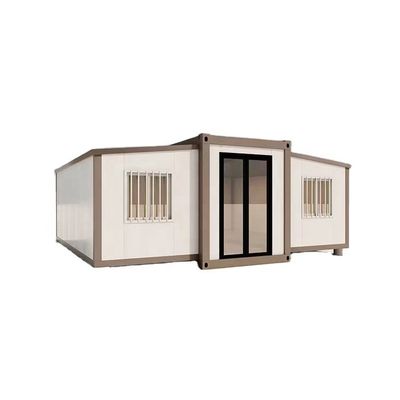 20ft Prefabricated Foldable Portable House for Offices and Homes EPS Sandwich Panel Roof