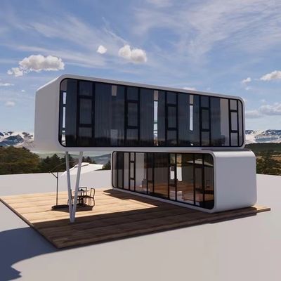 Contemporary Prefab Modular House Supply Movable Apple Cabin with Easy Installation