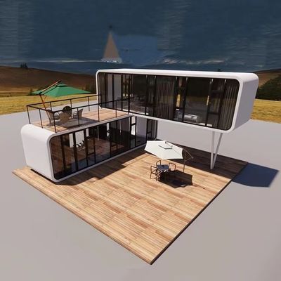 Contemporary Prefab Modular House Supply Movable Apple Cabin with Easy Installation