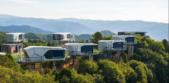 Get Online Technical Support for Space Capsule House Luxury Modern Prefabricated House