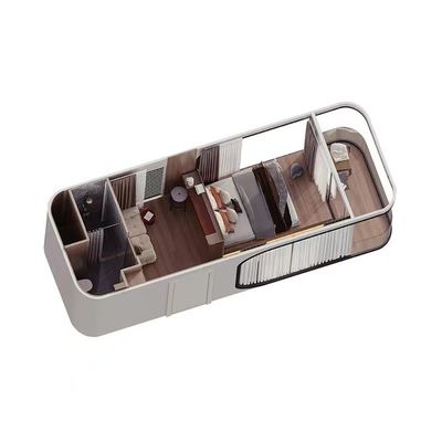 Customizable Portable Mobile House Expandable Container With MGO Board Floor