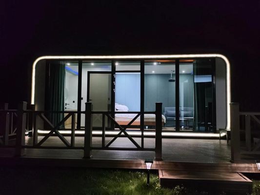 Portable Flat Pack Prefabricated Homes Luxury Living with Mobile Ready Made Design