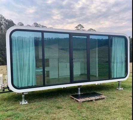 Portable Starry Sky Room Capsule House Expandable Container Apple Cabin