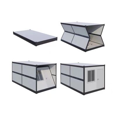 Contemporary Office Folding Flat Pack Container House Design for Prefabricated Homes