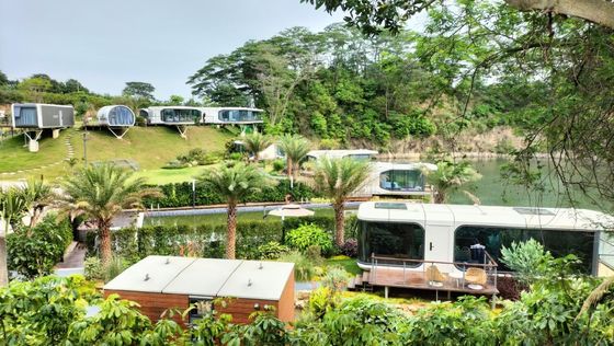 Prefab Portable Mobile House with Online Technical Support and Space Capsule House