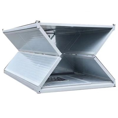 Folding Container House for as Prefab Office Q235/Q345 Light Steel Frame