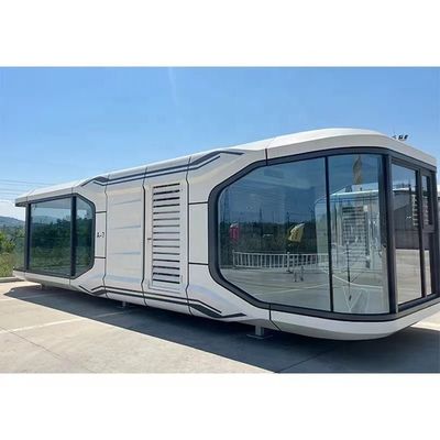 Customized Outdoor Glass Bright Cottage for Couples Holiday Camping Experience