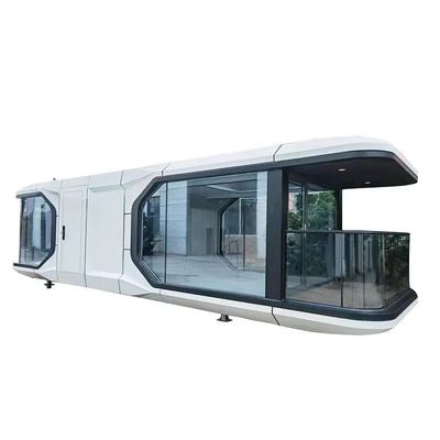 Space Capsule Modern Prefabricated House Contemporary Customized Color
