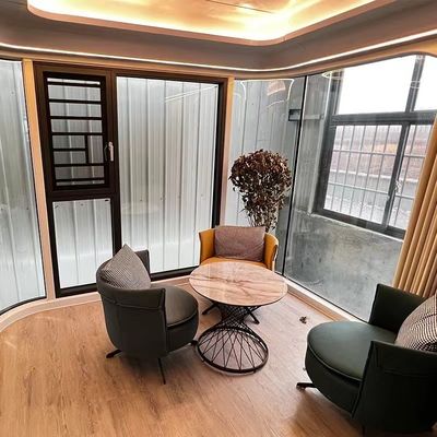 Space Capsule Modern Prefabricated House Contemporary Customized Color