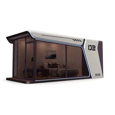 Sale Luxury Beach Villa With Smart Windproof Mobile Prefab Space Capsule House