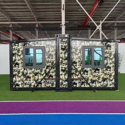Luxary Style Double-wing Expansion Box for 20ft and 40ft Office Folding Container Room