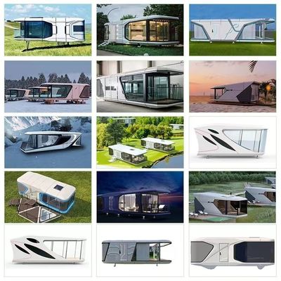 Contemporary Design Capsule House Luxury Prefab Homes For Requirements