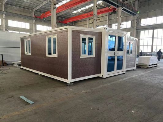 Modern Design 20ft 40ft Double Wing Foldable Cabin for Outdoor and Customization