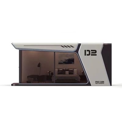 Easy-To-Assemble Prefabricated Space Capsule House With MGO Board Floor