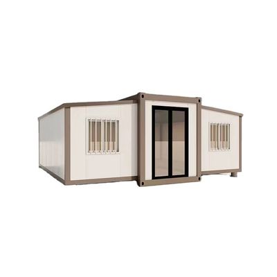 20 Ft Foldable Container Houses with Double-Wing Expansion Box Online Technical Support